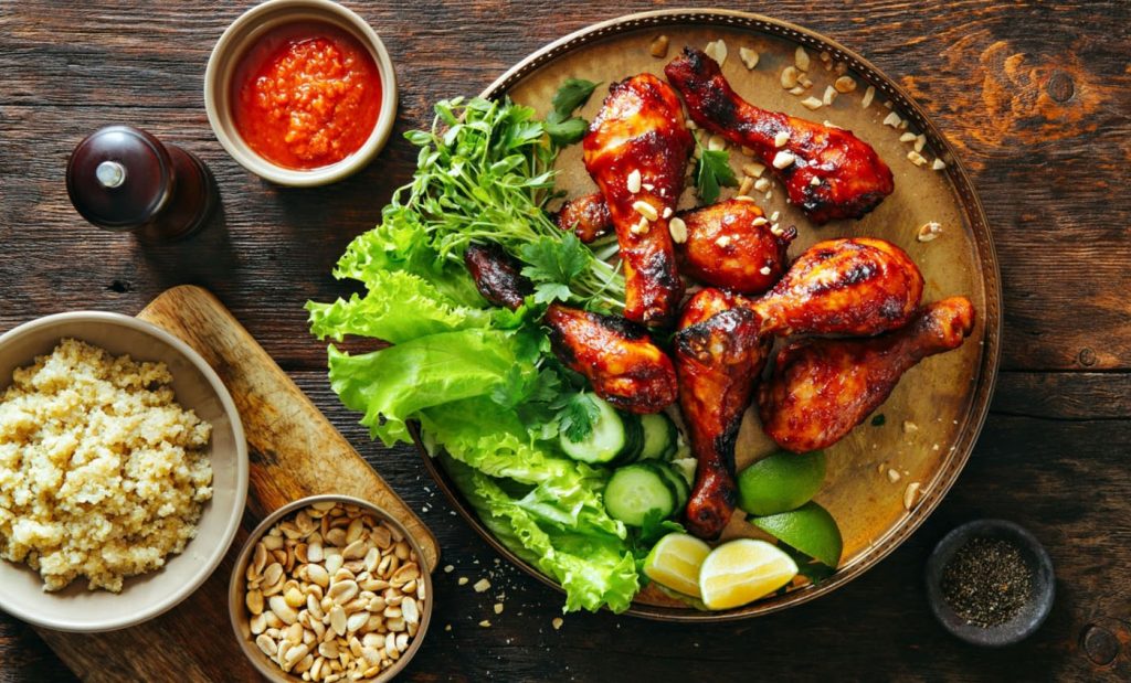 Grilled Chicken Drumsticks