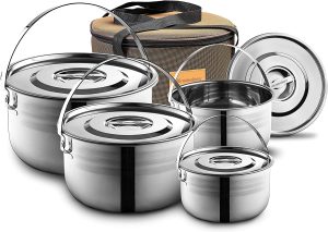 Wealers Camping Cookware Set