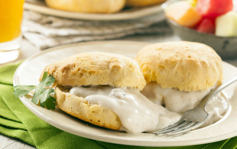 Campfire Biscuits and Gravy