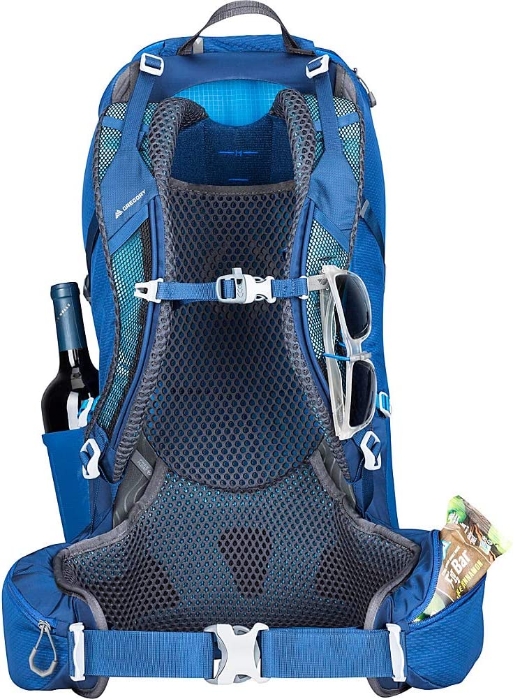 Gregory Mountain Products Zulu 30 Liter Men's Hiking Daypack Back Side