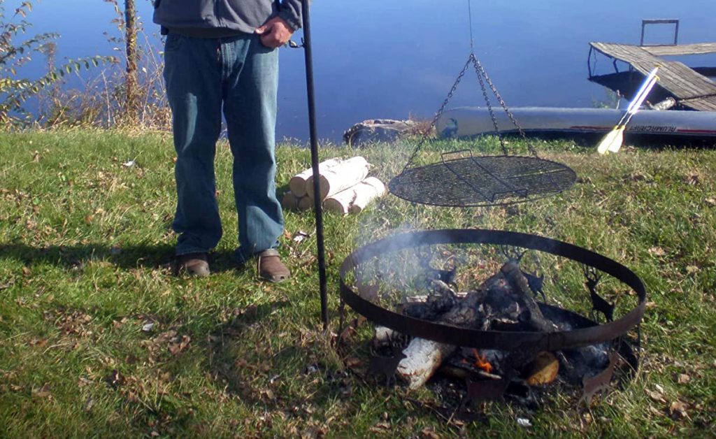 Wimpy's Swing-away Campfire Grill