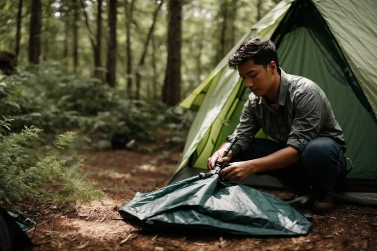 Get Bugs Out of Your Tent