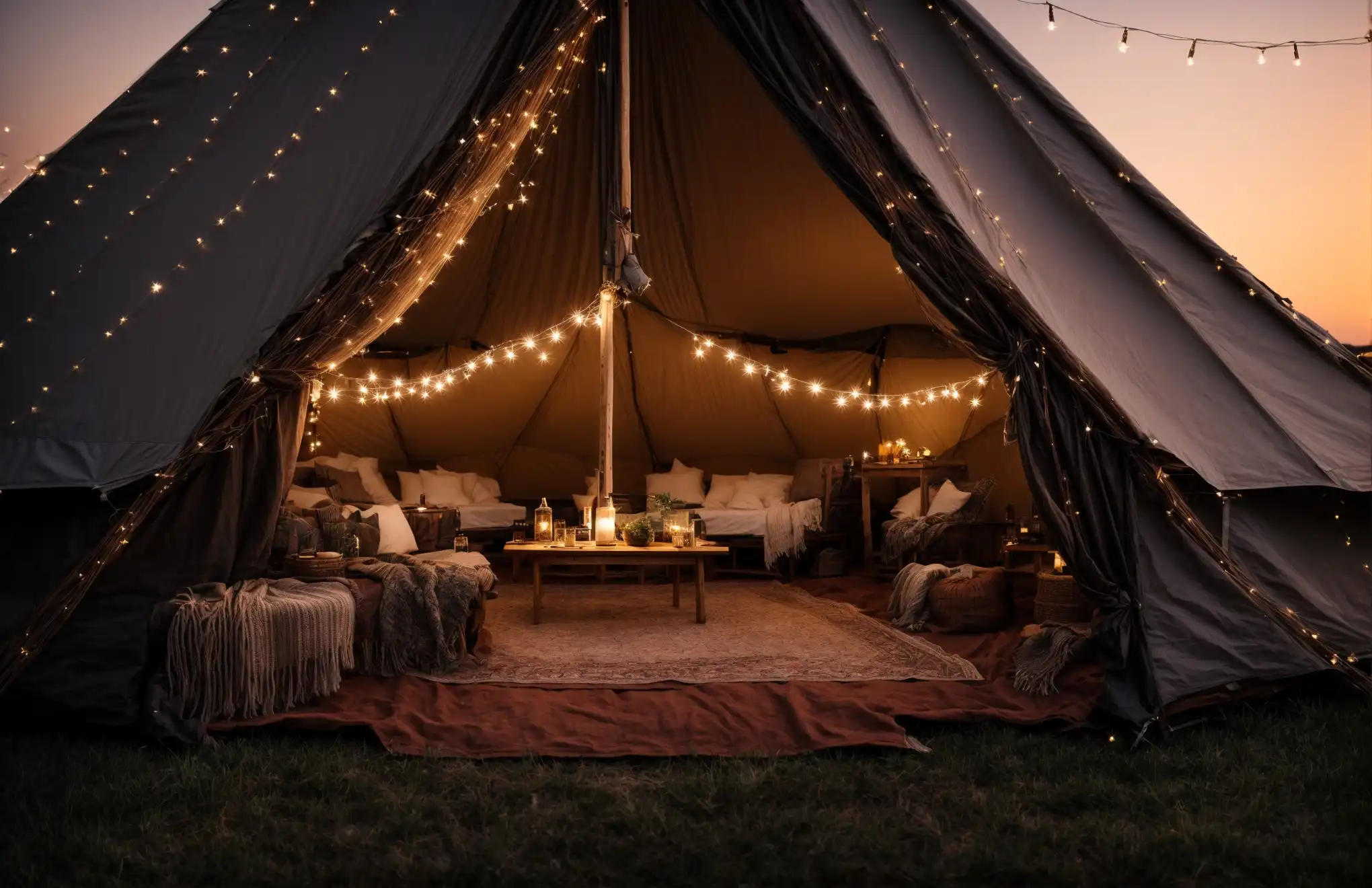 How to Hang String Lights in a Tent: Illuminate in Style