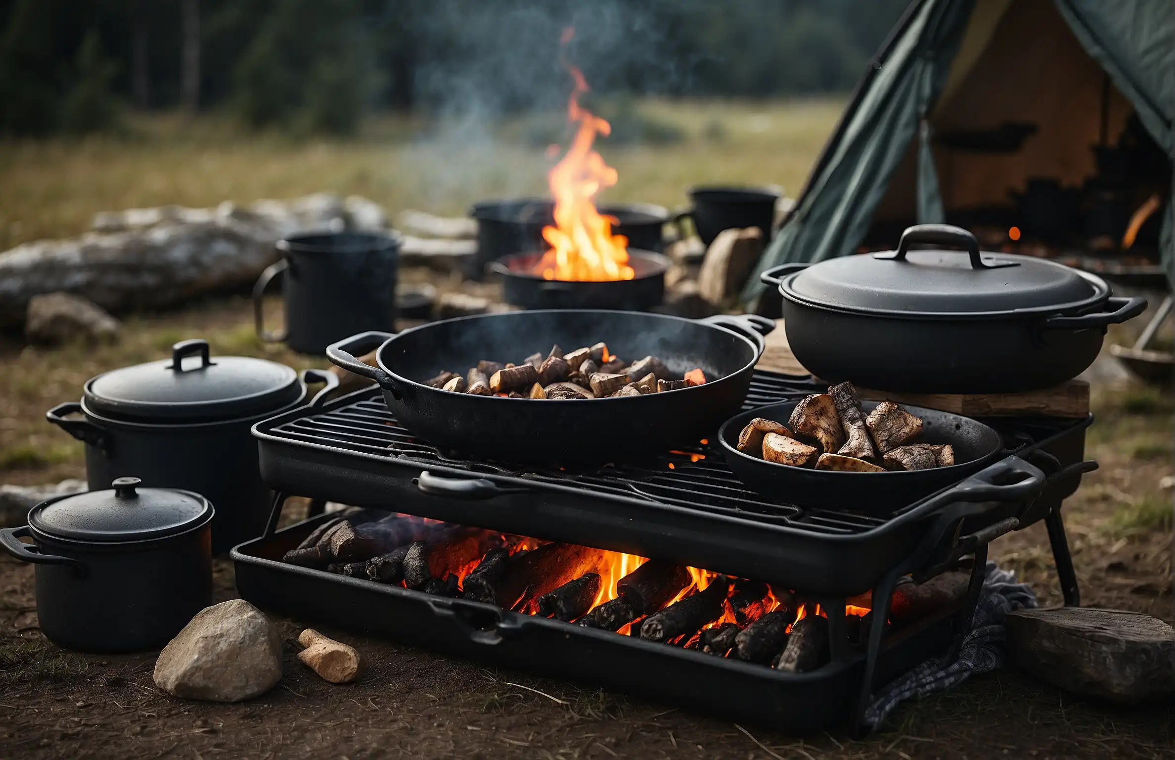 How to Store Cast Iron for Camping