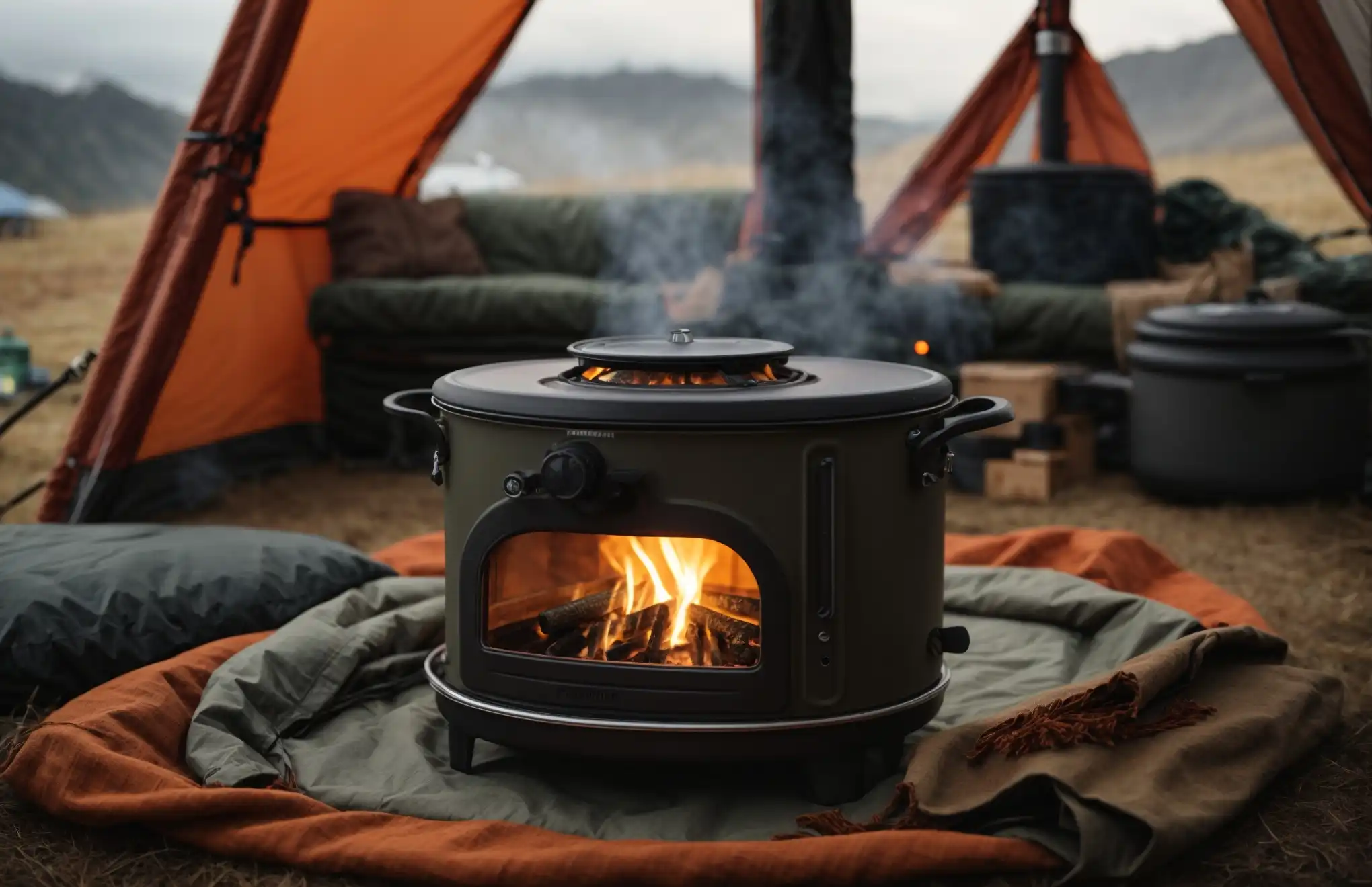 How to Vent a Stove in a Tent