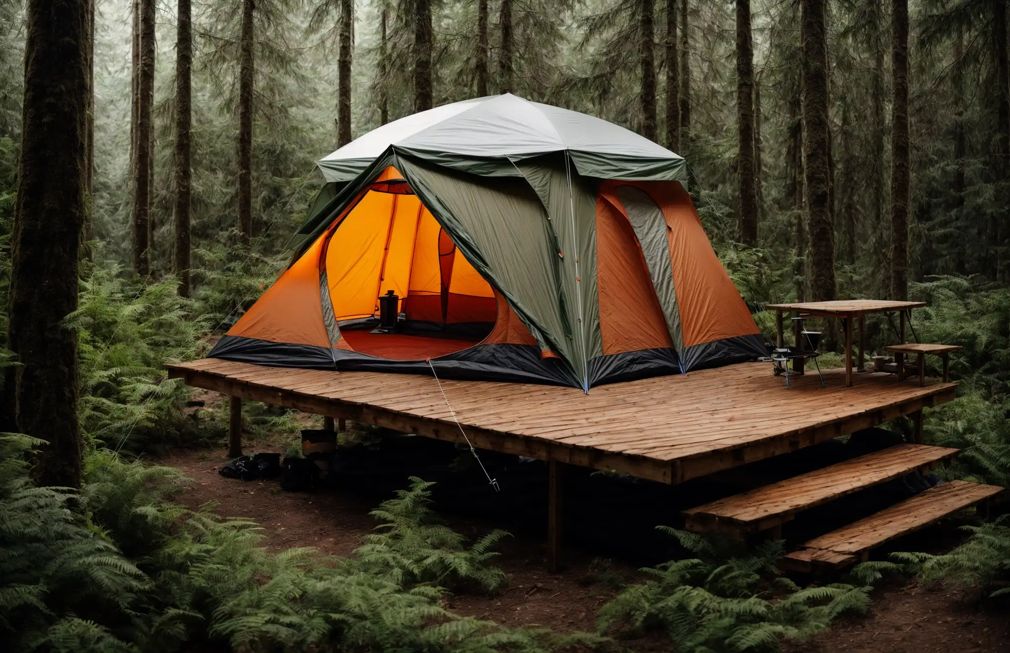 Keep Tent off the Ground