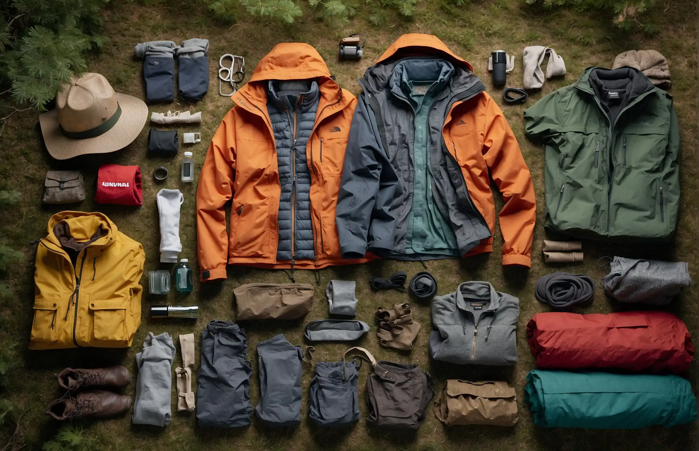 Pack Clothes for Camping