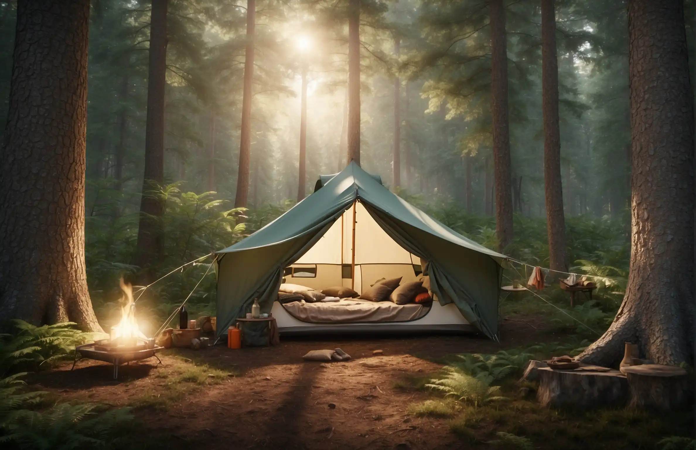 How to Stay Cool While Camping Without Electricity