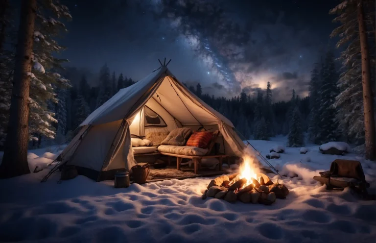 How to Stay Warm Camping in a Tent: Learn