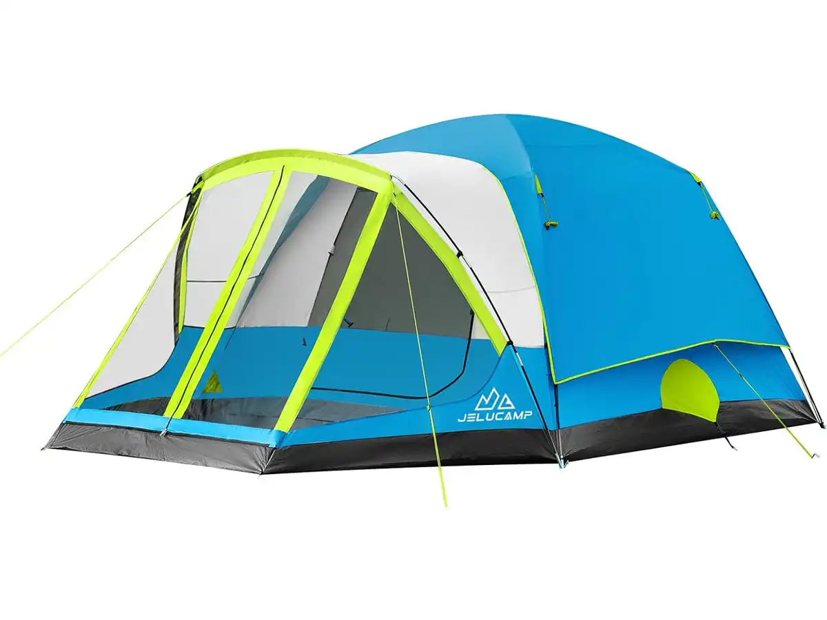 JELUCAMP 6 Person Large Waterproof Family Tents