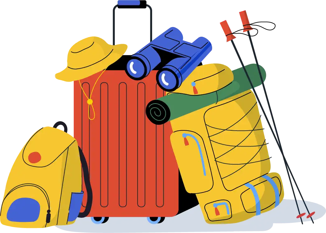 traveling illustration