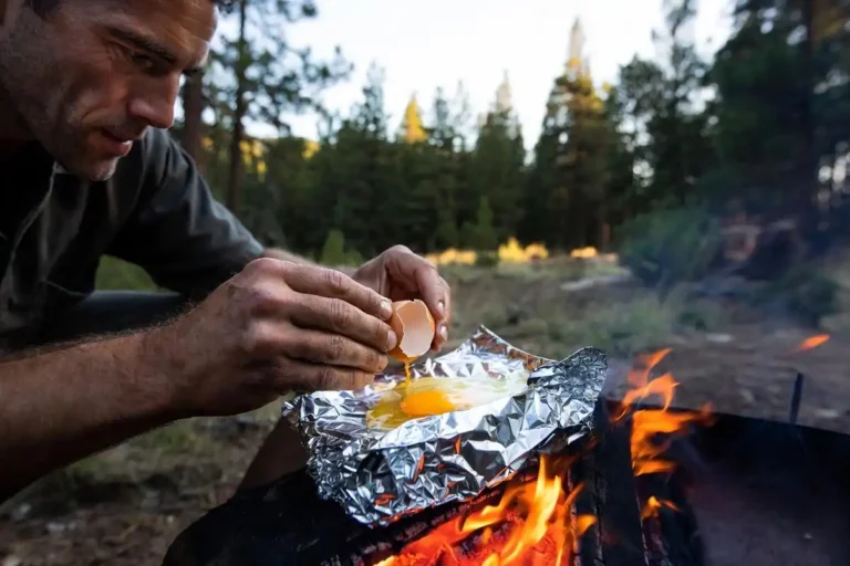 Cook Eggs at Camp Without a Pan