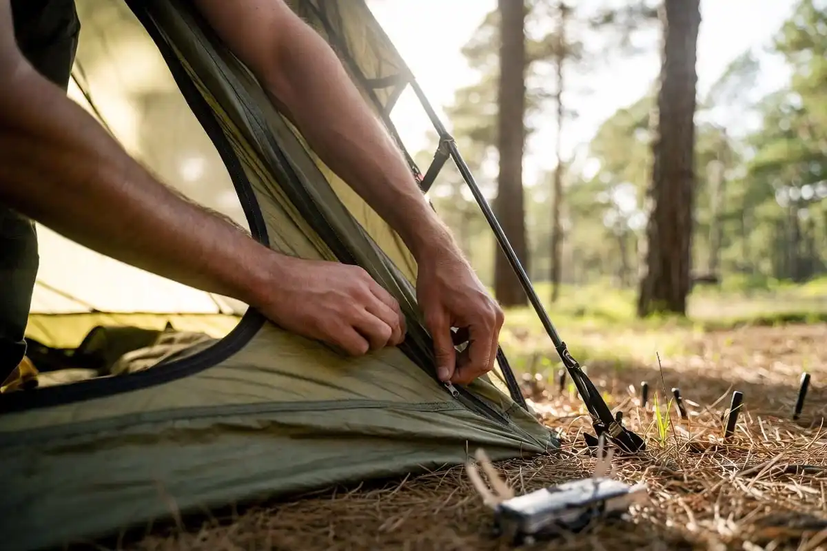 Do When Your Tent Zipper Breaks at Camp