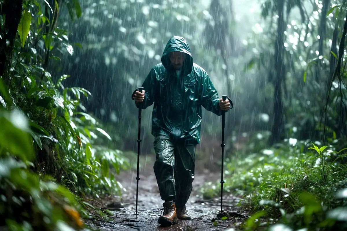 Hike in the Rain and Stay Dry Without Overheating