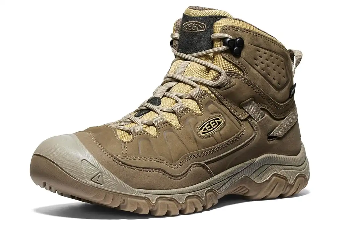 KEEN Men's Targhee 4 Mid Height Waterproof Hiking Boots