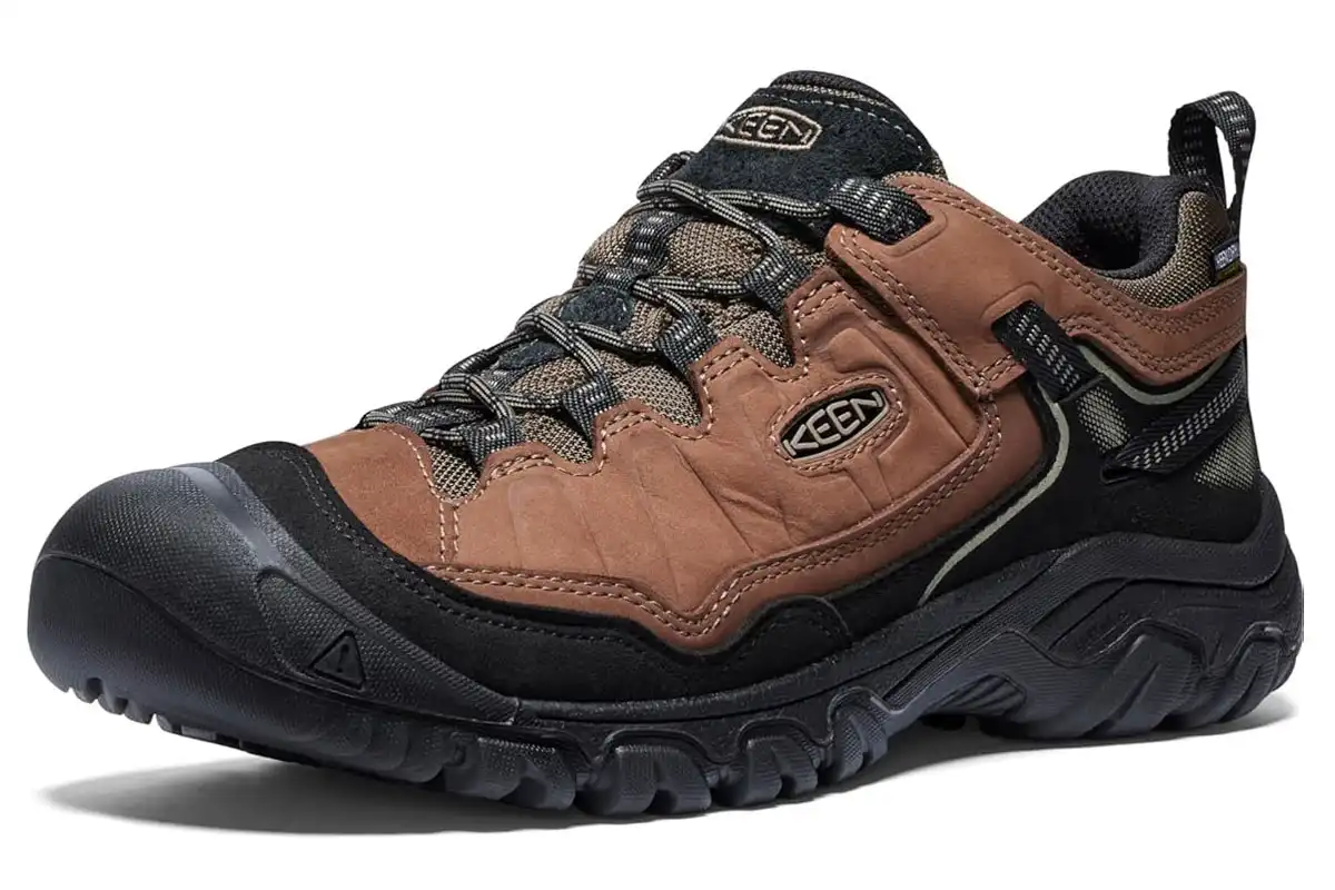 KEEN Men's Targhee 4 Low Height Durable Comfortable Waterproof Hiking Shoes