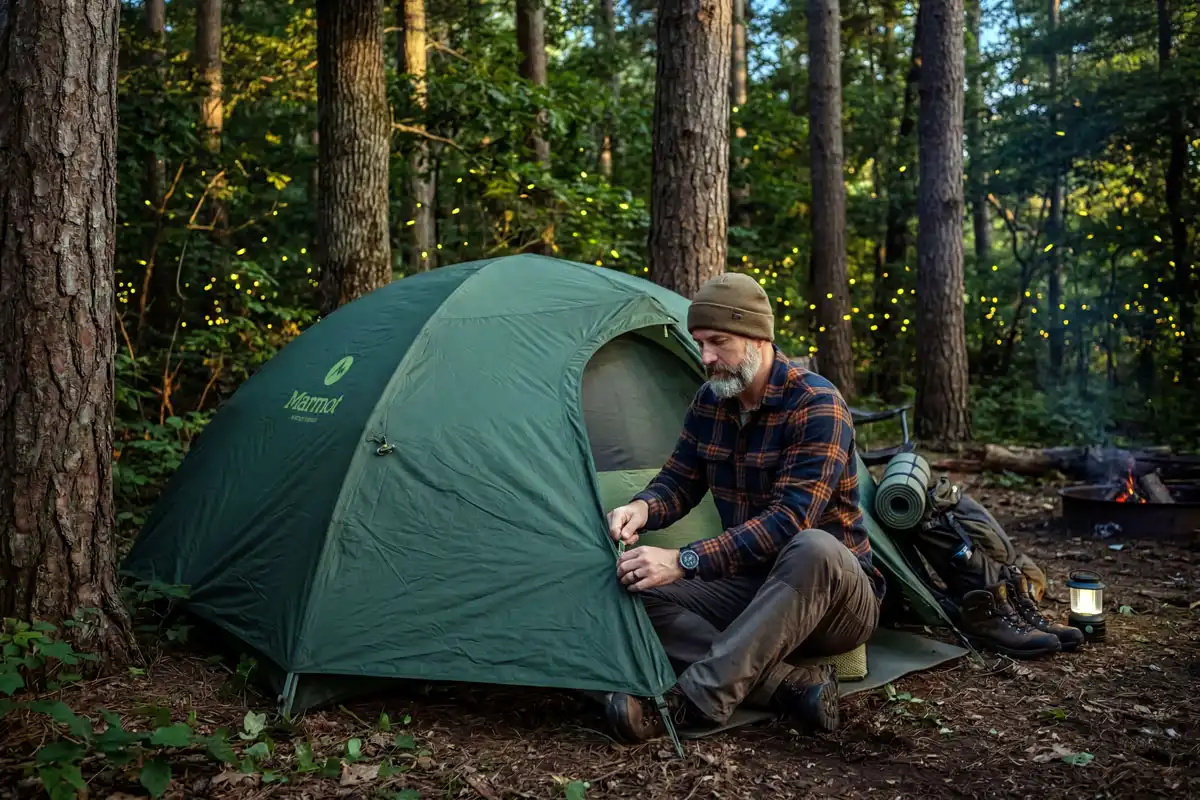Keep Insects Out of Tent at Night
