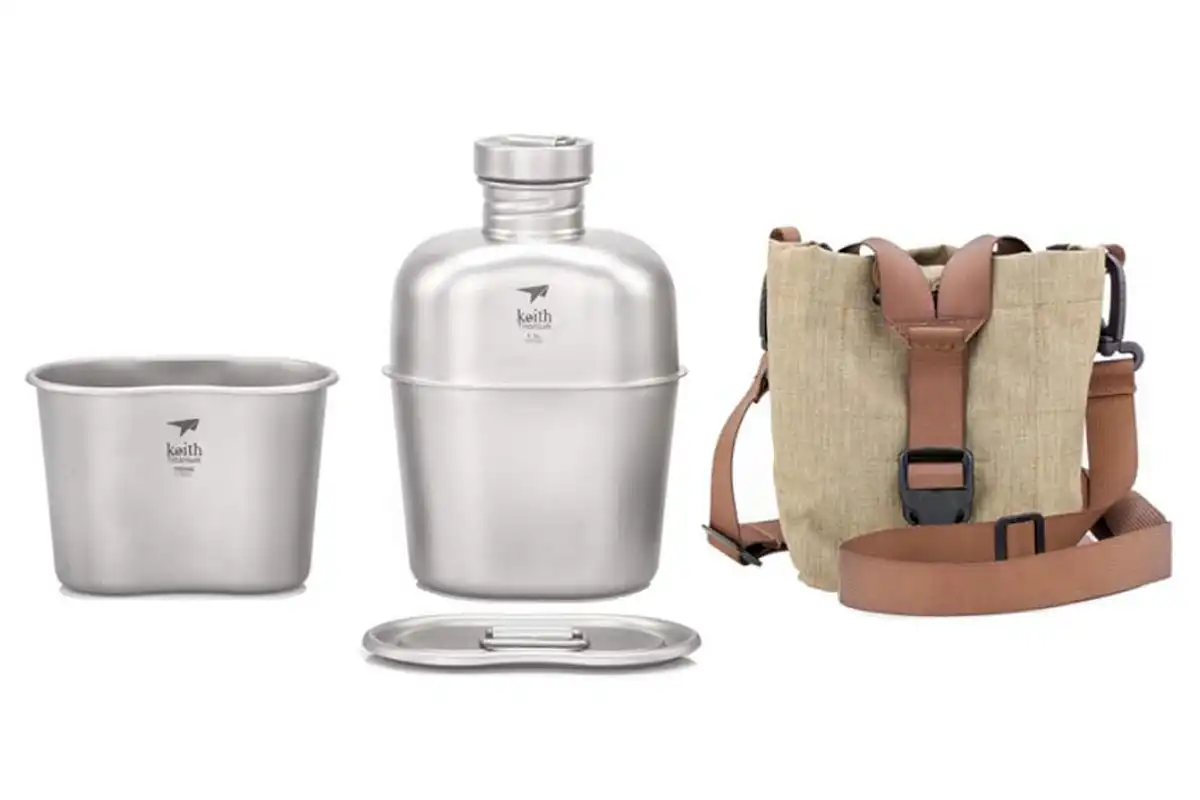Keith Titanium Ti3060 Canteen Mess Kit Keith Titanium Ti3060 Canteen Mess Kit