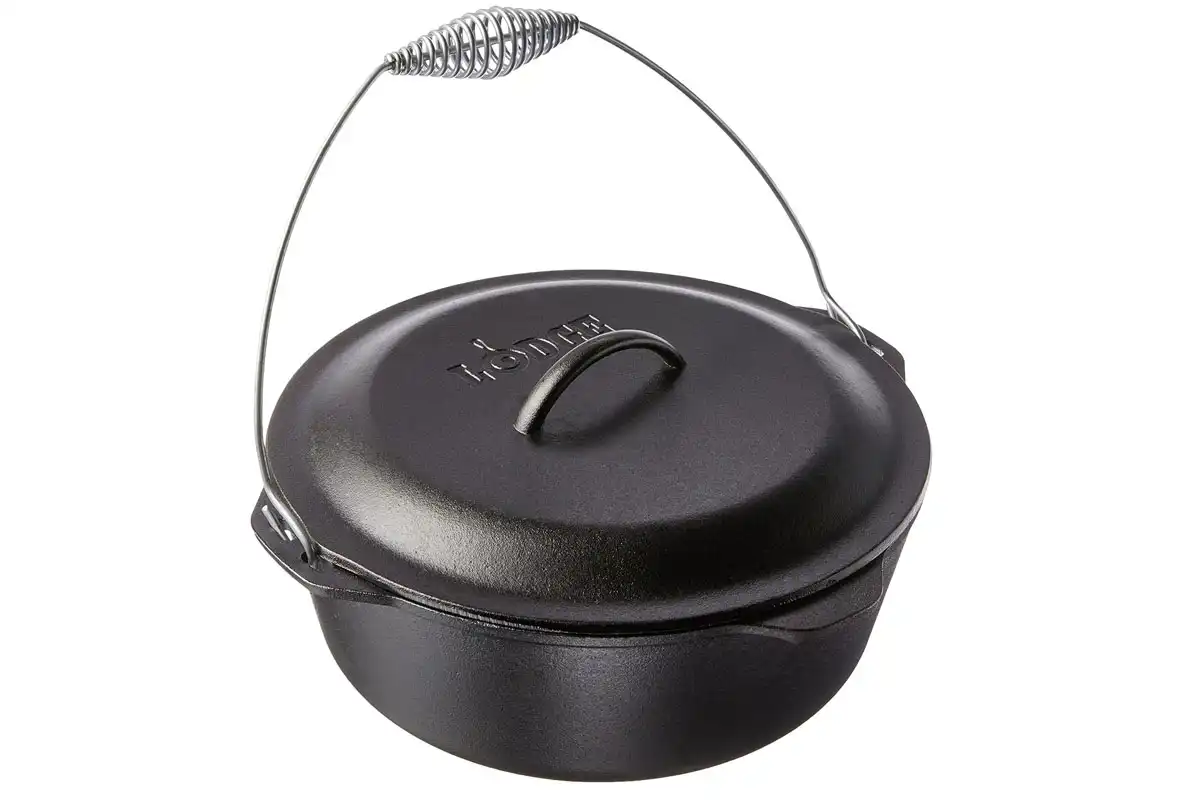 Lodge 9 Quart Pre-Seasoned Cast Iron Dutch Oven with Lid