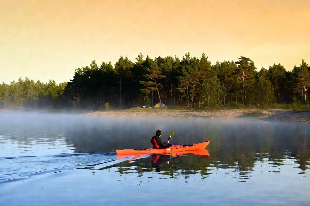 Plan a Camping Trip with Swimming or Kayaking