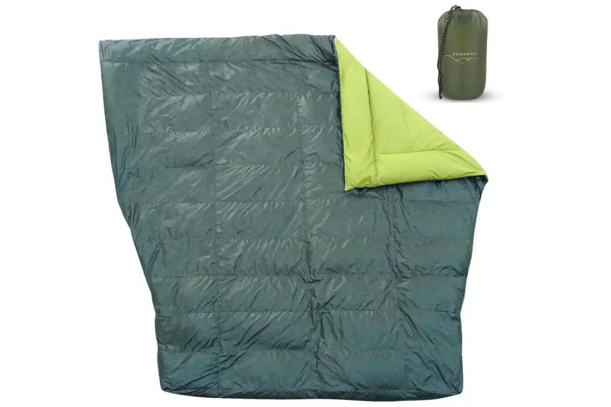 SENSORY4U Ultralight Sleeping Bag Top Quilt SENSORY4U Ultralight Sleeping Bag Top Quilt 850 Down Ultralight Backpacking Camping Blanket