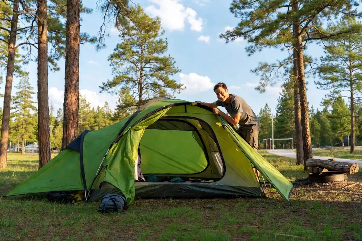 Start Camping at a Sunny Developed Campground