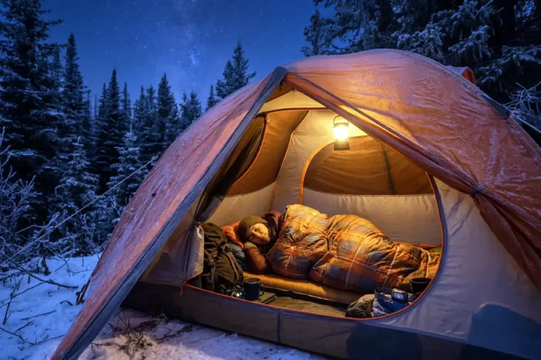 Stay Warm in a Tent When Temperatures Drop at Night