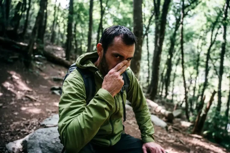 Stop a Nosebleed on a Hike