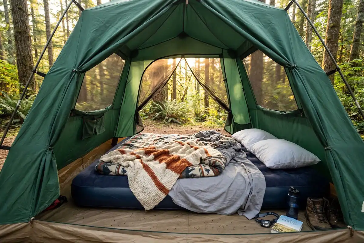 Tent Size that Fits a Queen Air Mattress