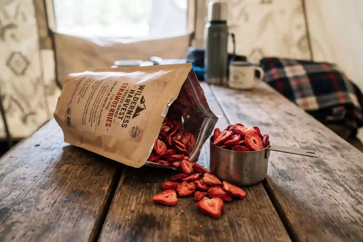 Cups Are in a 1 lb Freeze-Dried Bag