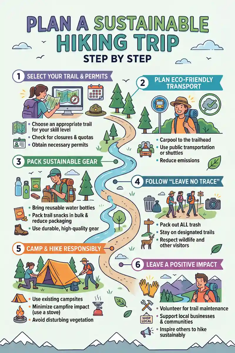 How to Plan a Sustainable Hiking Trip