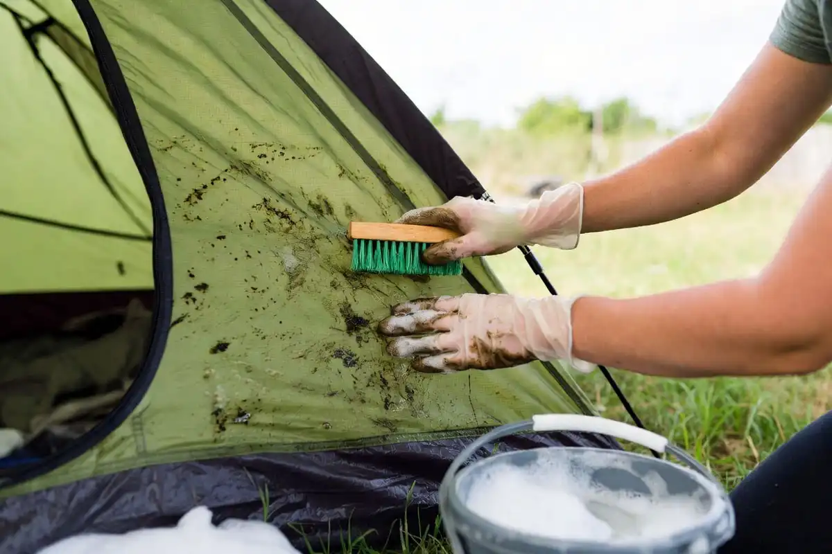 Clean a Moldy Tent Without Destroying the Coating