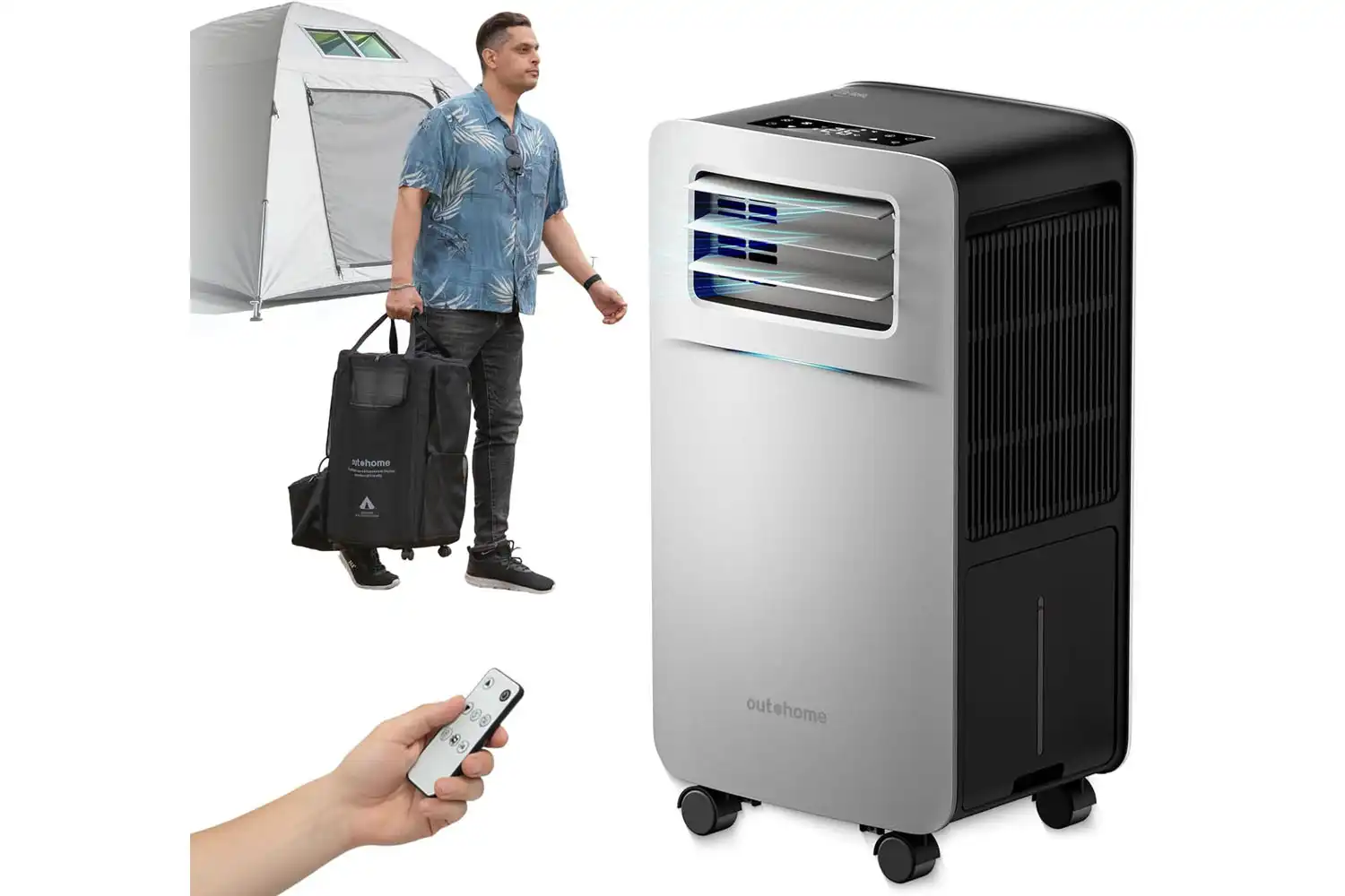 FO-KOKO 5200 BTU Portable Camping Air Conditioner FO-KOKO 5200 BTU Portable Camping Air Conditioner