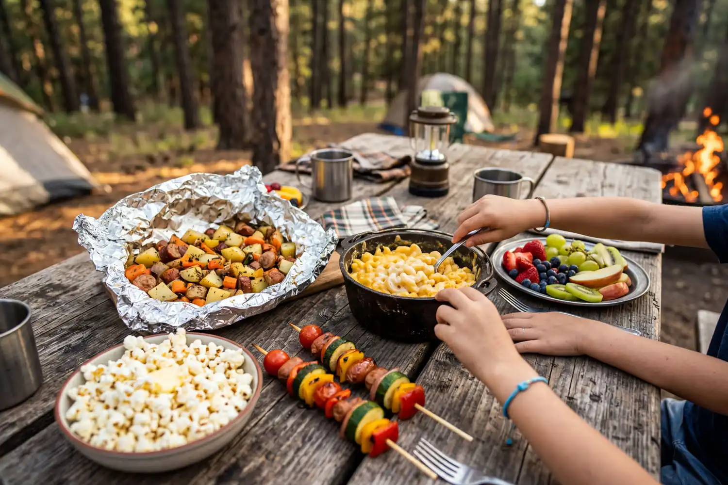 Easy Camping Meals for Kids That Actually Get Eaten at Camp