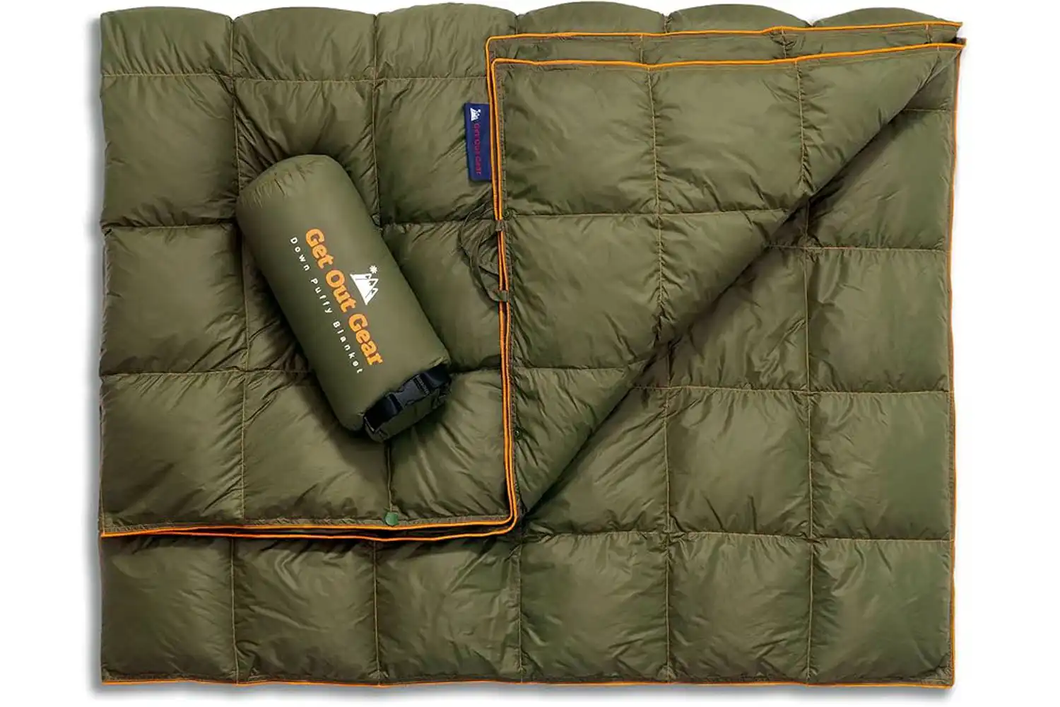 Get Out Gear Down 650 Fill Power Water-Resistant Backpacking Quilt Get Out Gear Down 650 Fill Power Water-Resistant Backpacking Quilt