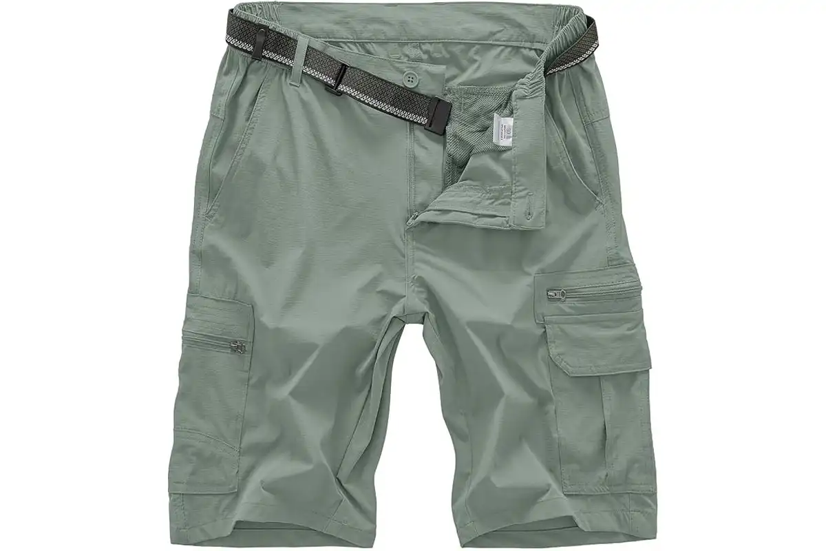 Jessie Kidden Mens Quick Dry Fishing Hiking Shorts