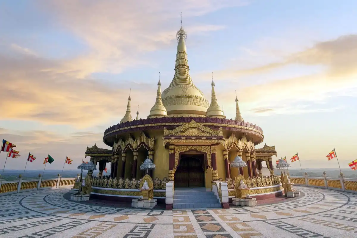 Golden Temple Bandarban, Bangladesh