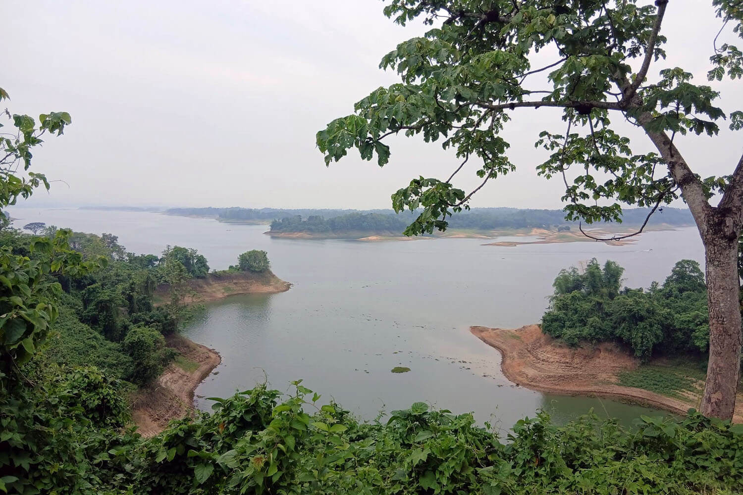 Kaptai Lake Hilltop View, Rangamati