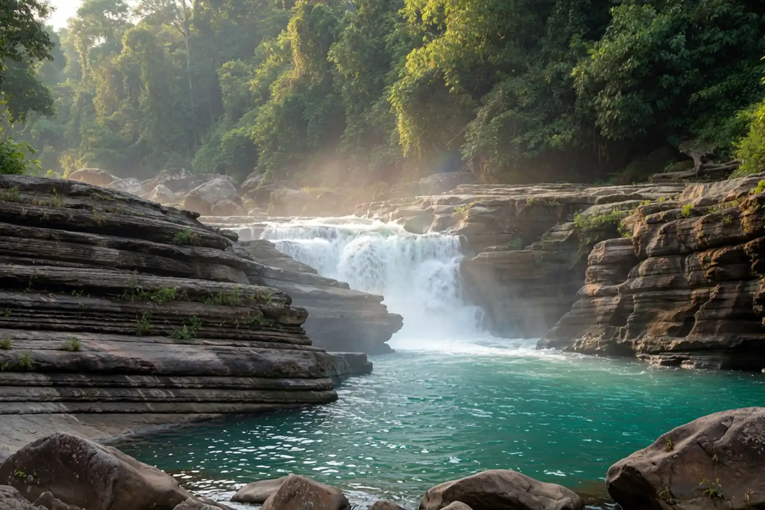 Nafakhum Waterfall, Bandarban