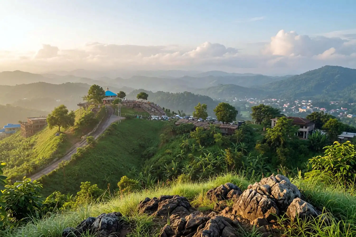 Nilachal Bandarban hilltop view