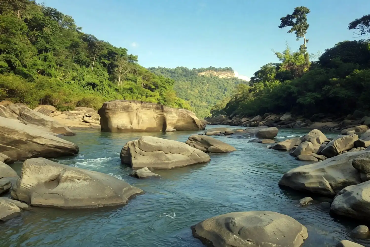 Tindu, Sangu River