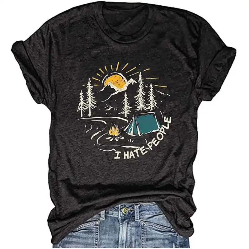 Beopjesk Womens Nature Camping Mountain Hiking Lovers Shirt Beopjesk Womens Nature Camping Mountain Hiking Lovers Shirt