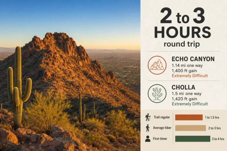 How Long Does It Take to Hike Camelback Mountain? 2026 Trail Times