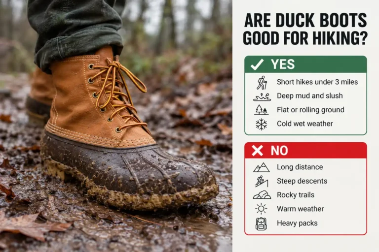 Are Duck Boots Good for Hiking? What They Handle and What They Don’t