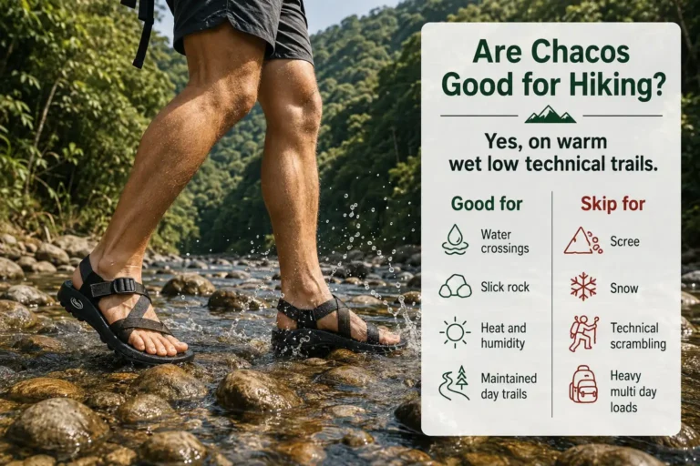 Are Chacos Good for Hiking? Grip, Weight, Fit and Limits