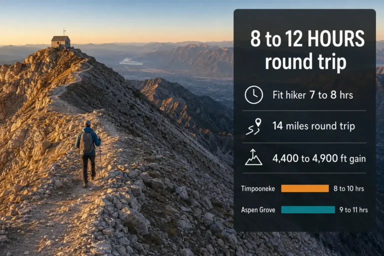 How Long Does It Take to Hike Mount Timpanogos?