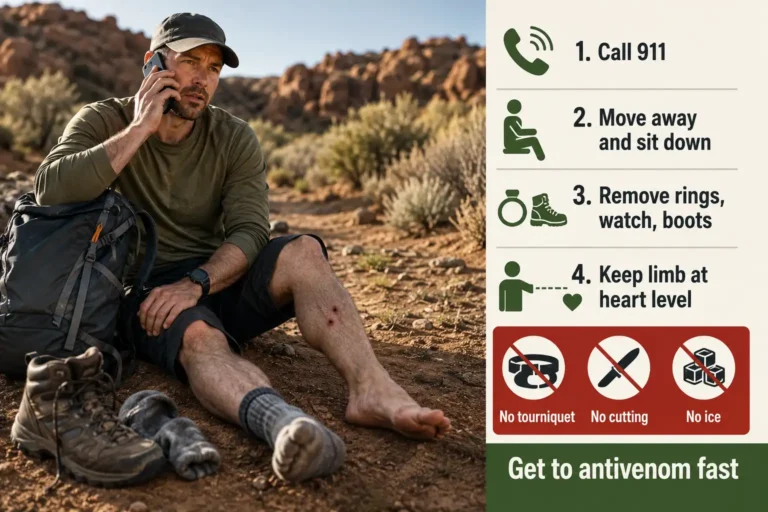 What to Do if Bitten by a Rattlesnake While Hiking
