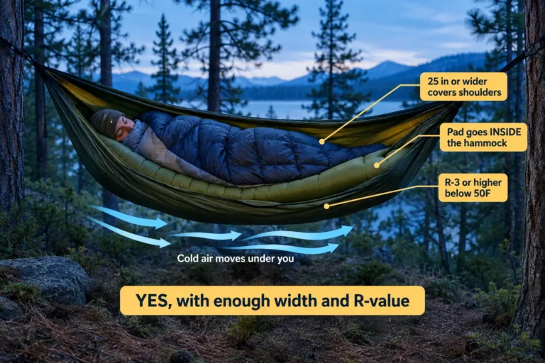 Can You Use a Sleeping Pad in a Hammock? Yes, Here Is How