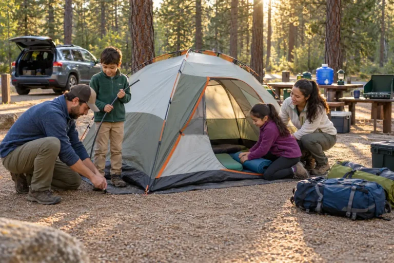 Camping With Kids: First-Trip Tips and Packing Checklist